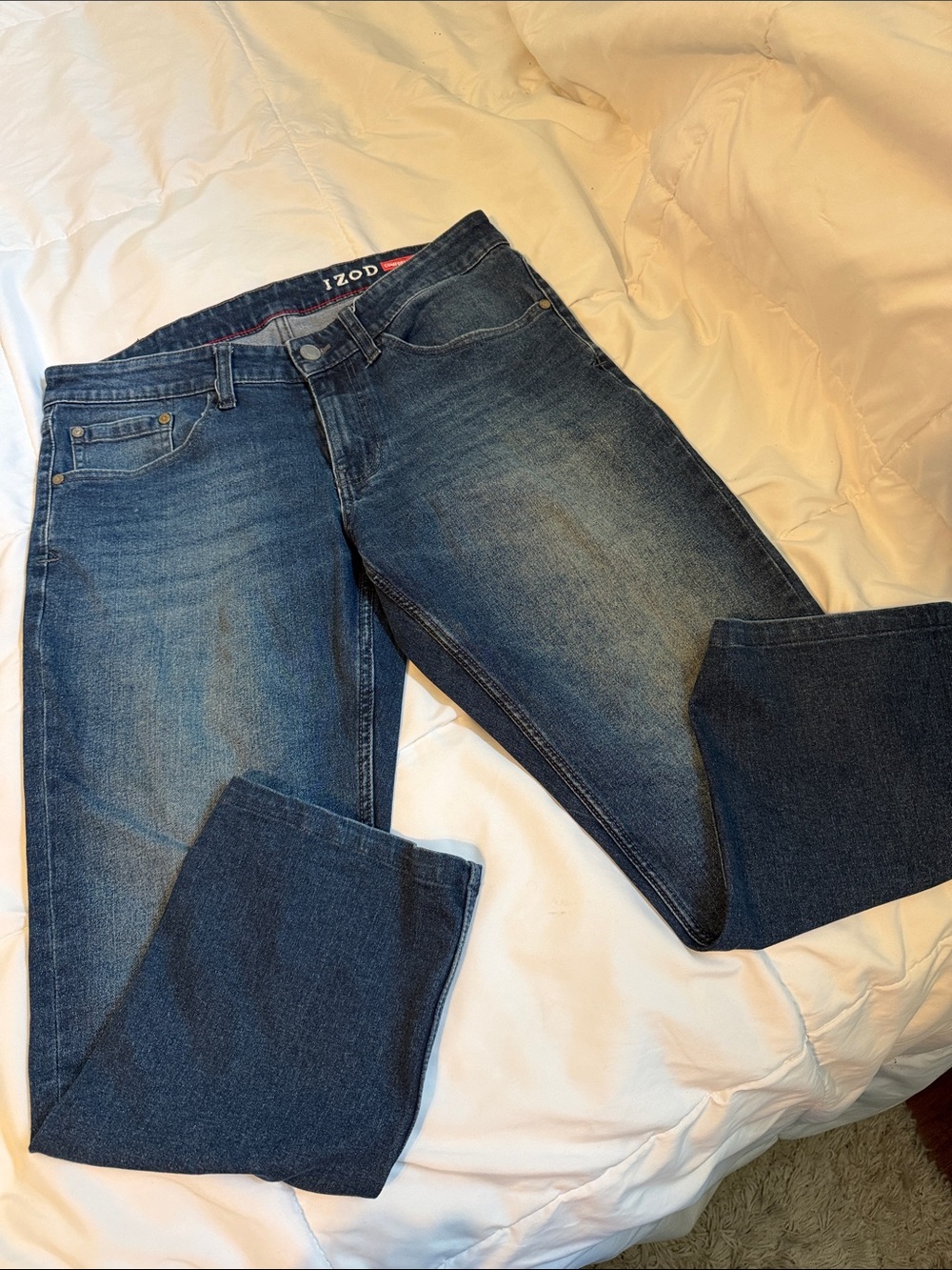 Izod Jeans Hemmed to 25” Inseam